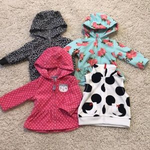 Baby Girl Fleece Jackets